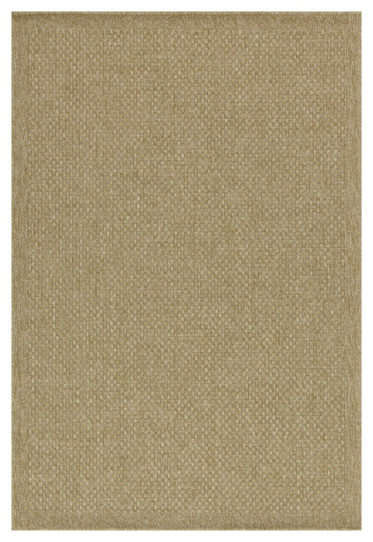 Earth GC_NTL1004 Jute/Jute 5 ft. 3 in. x 7 ft. 3 in. Indoor/Outdoor Area Rug