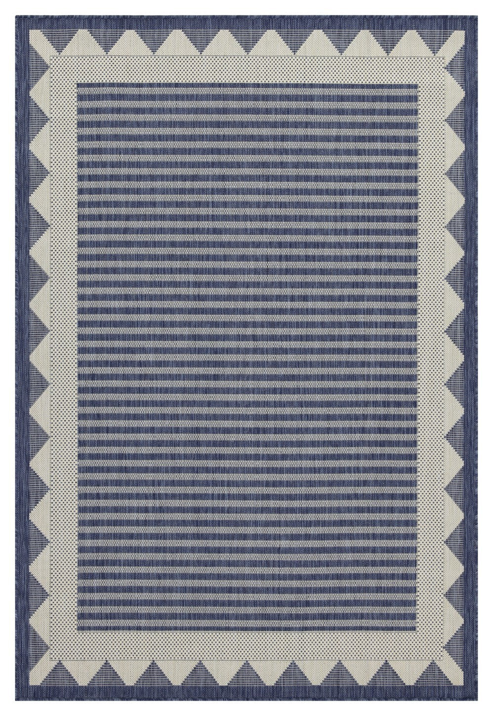 Sunshine GC_HAR2013 Blue 5 ft. 3 in. x 7 ft. 3 in. Indoor/Outdoor Area Rug