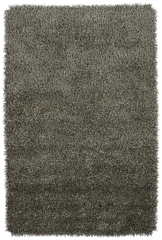 Casual, Solid Color, Distressed, Cut Pile 5' x 7'6" Rectangle Area Rug