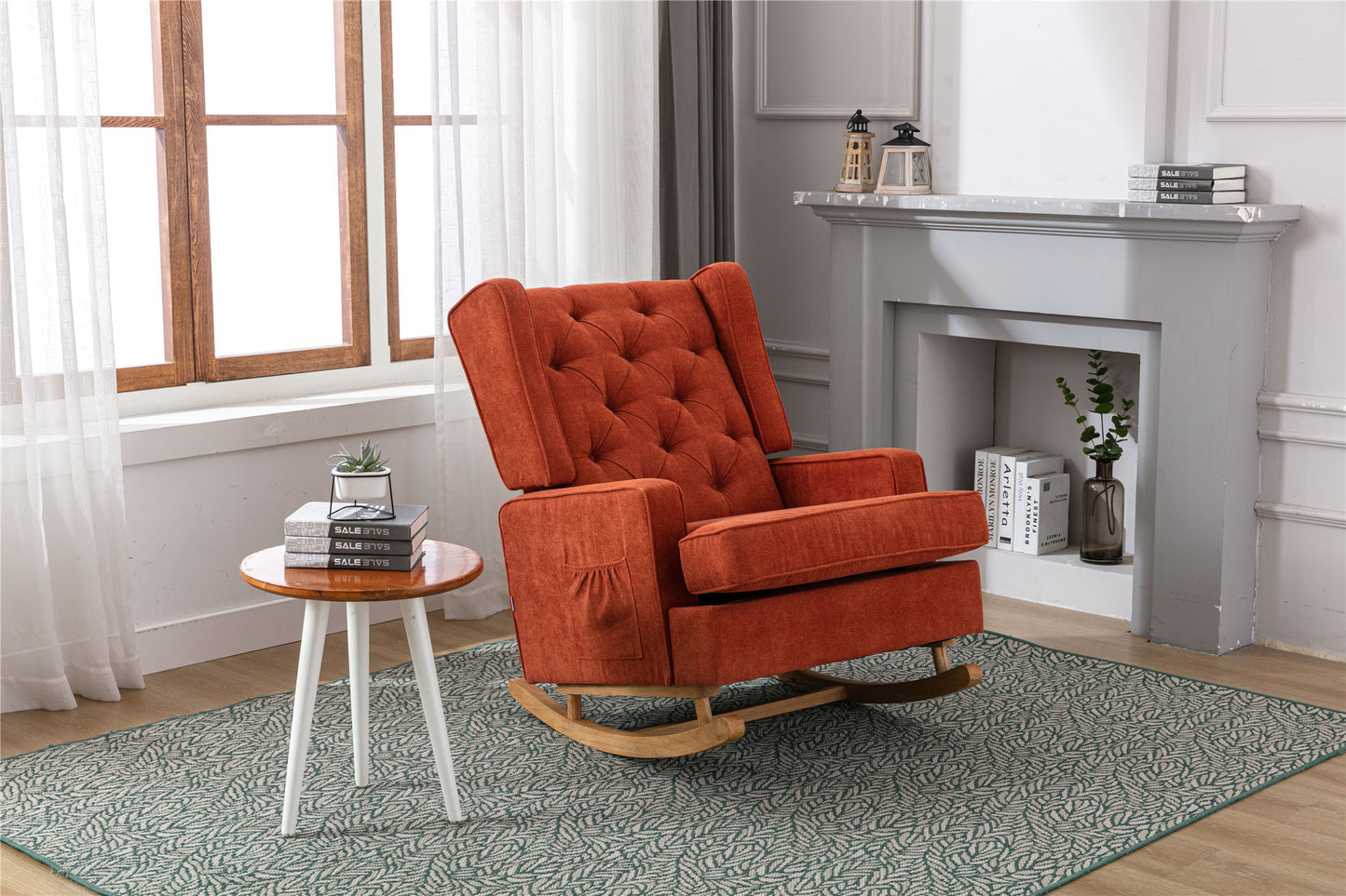 COOLMORE  living  room Comfortable  rocking chair  accent chair