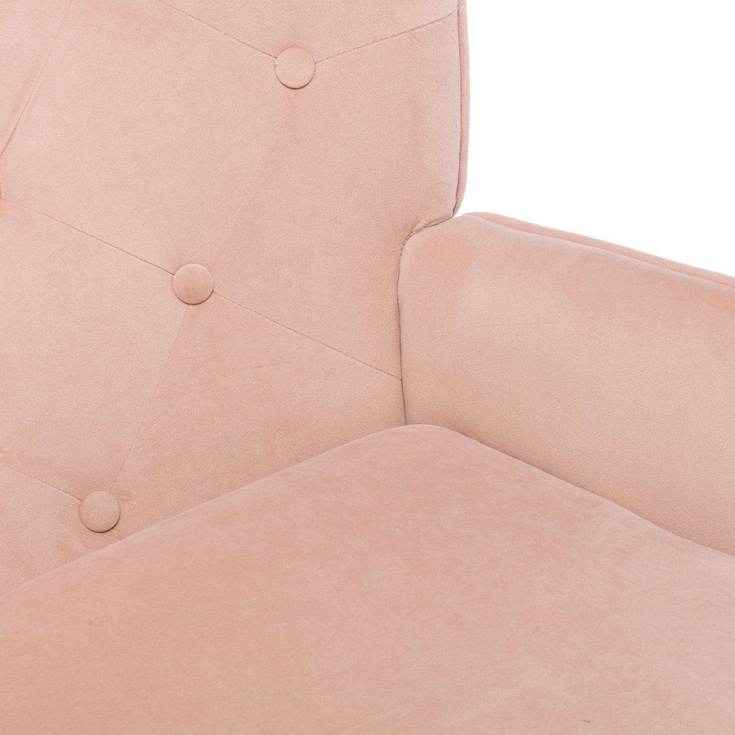 High Back Rocking Sofa Nursery Sofa .Comfortable Rocker Fabric Padded Seat .Modern High Back Arm-sofa