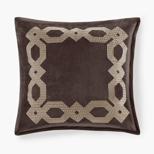 European Pillow Sham Brown 26x26'