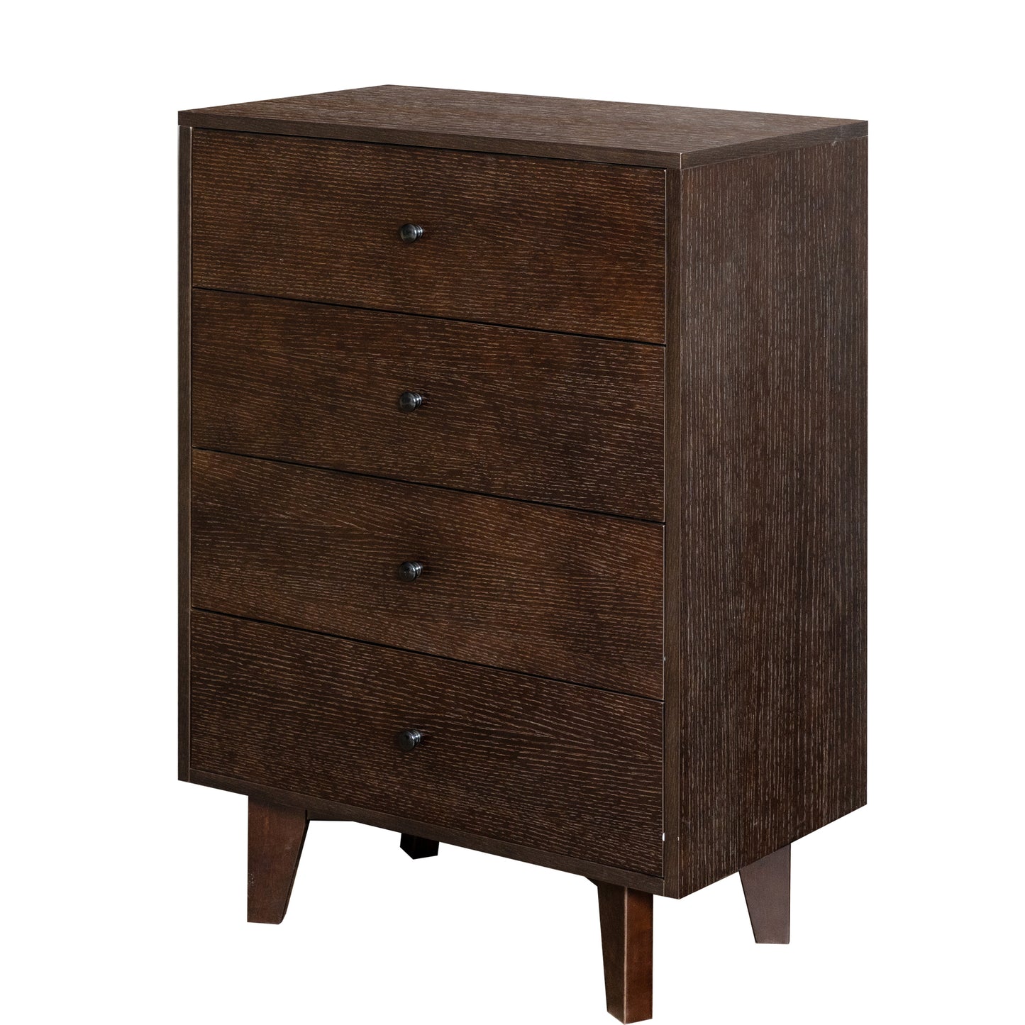 Solid Wood spray-painted drawer dresser bar,buffet tableware cabinet lockers buffet server console table lockers, retro round handle, applicable to the dining room, living room,kitchen corridor auburn