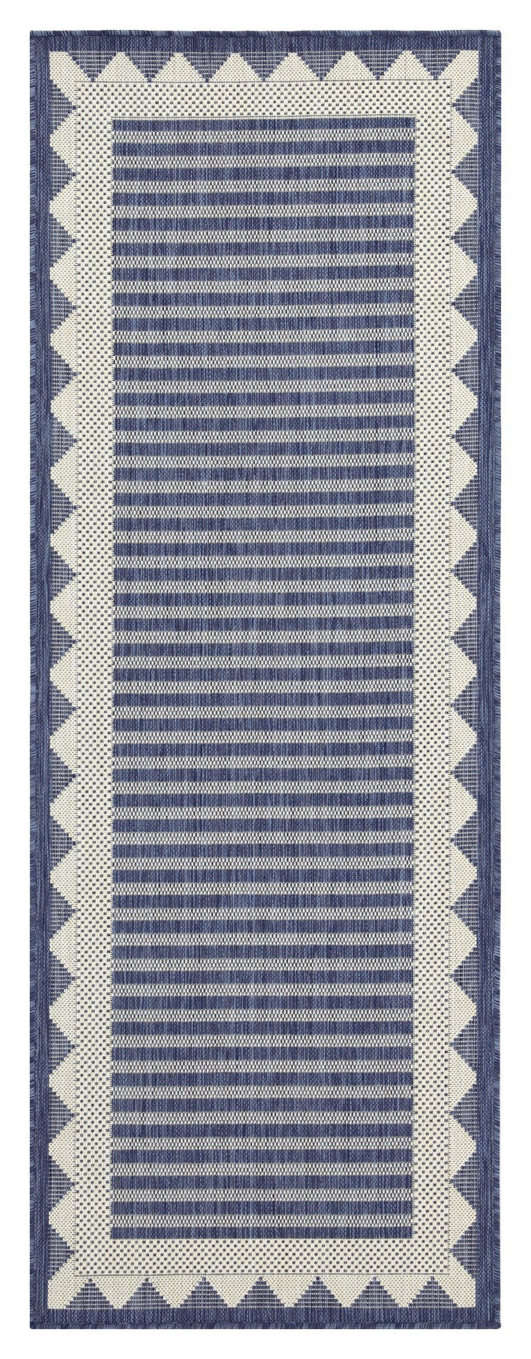 Sunshine GC_HAR2013 Blue 5 ft. 3 in. x 7 ft. 3 in. Indoor/Outdoor Area Rug