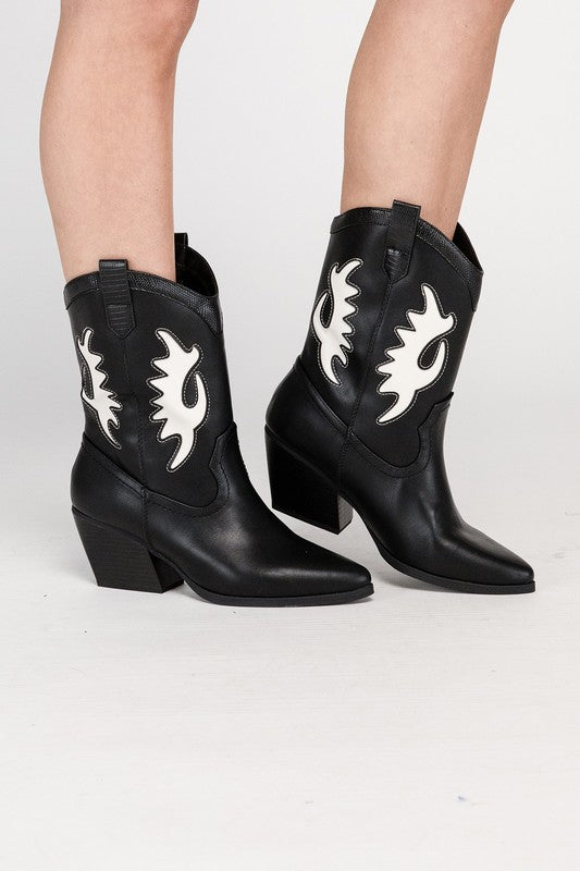 GIGA Western High Ankle Boots