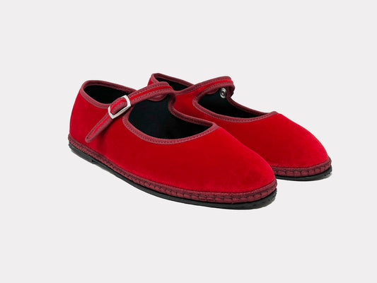Mary Jane Furlane Red
