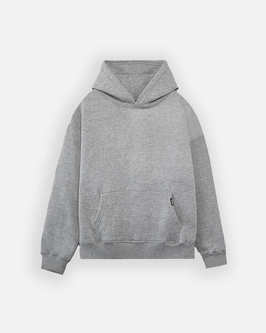 Grey Drop Shoulder Hoodie