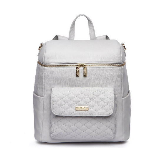 Signature Diaper Bag Stone Grey