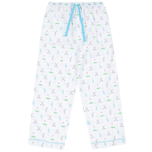 Men's Golf PJ Pants - Organic Cotton Poplin