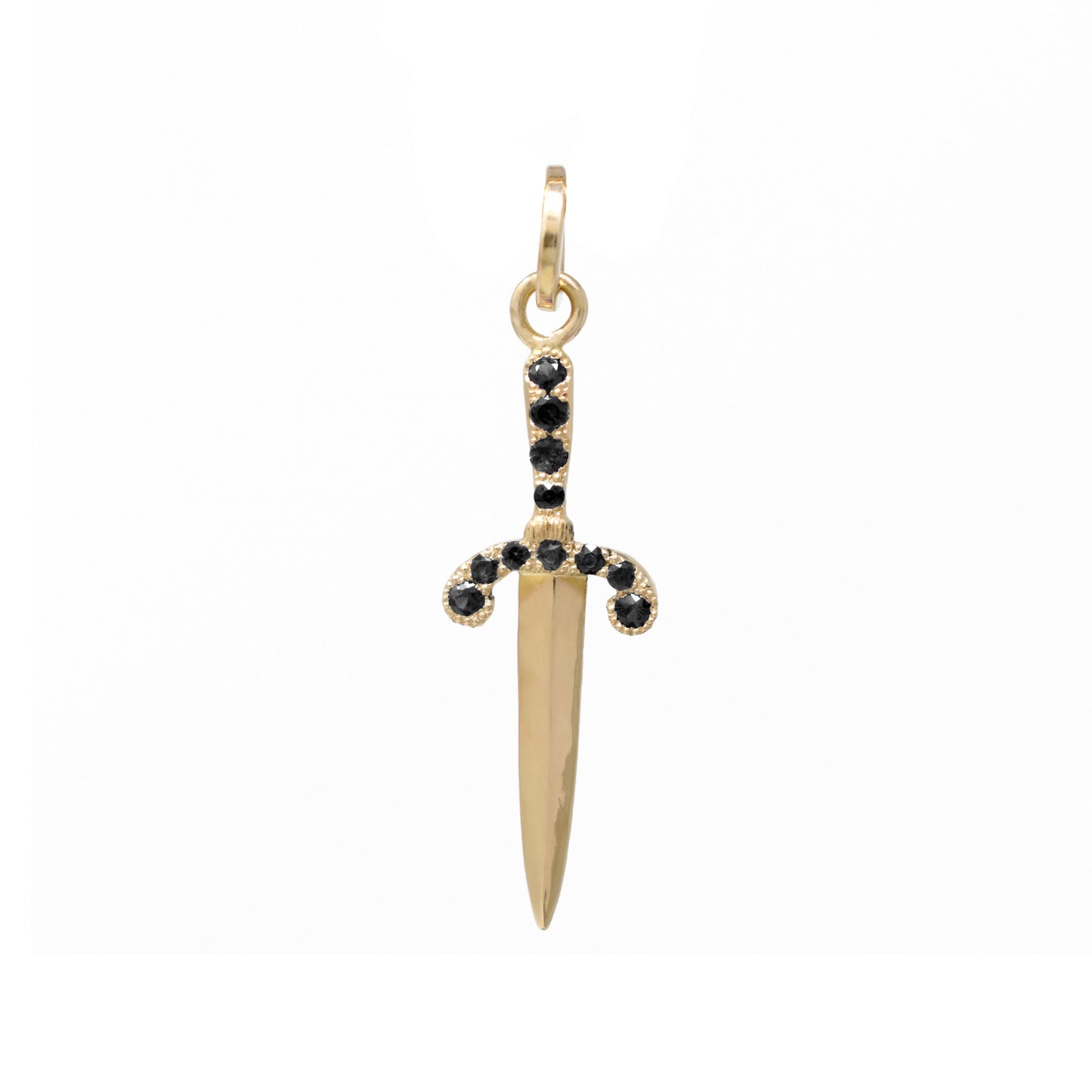 Pavé Parrying Dagger Pendant