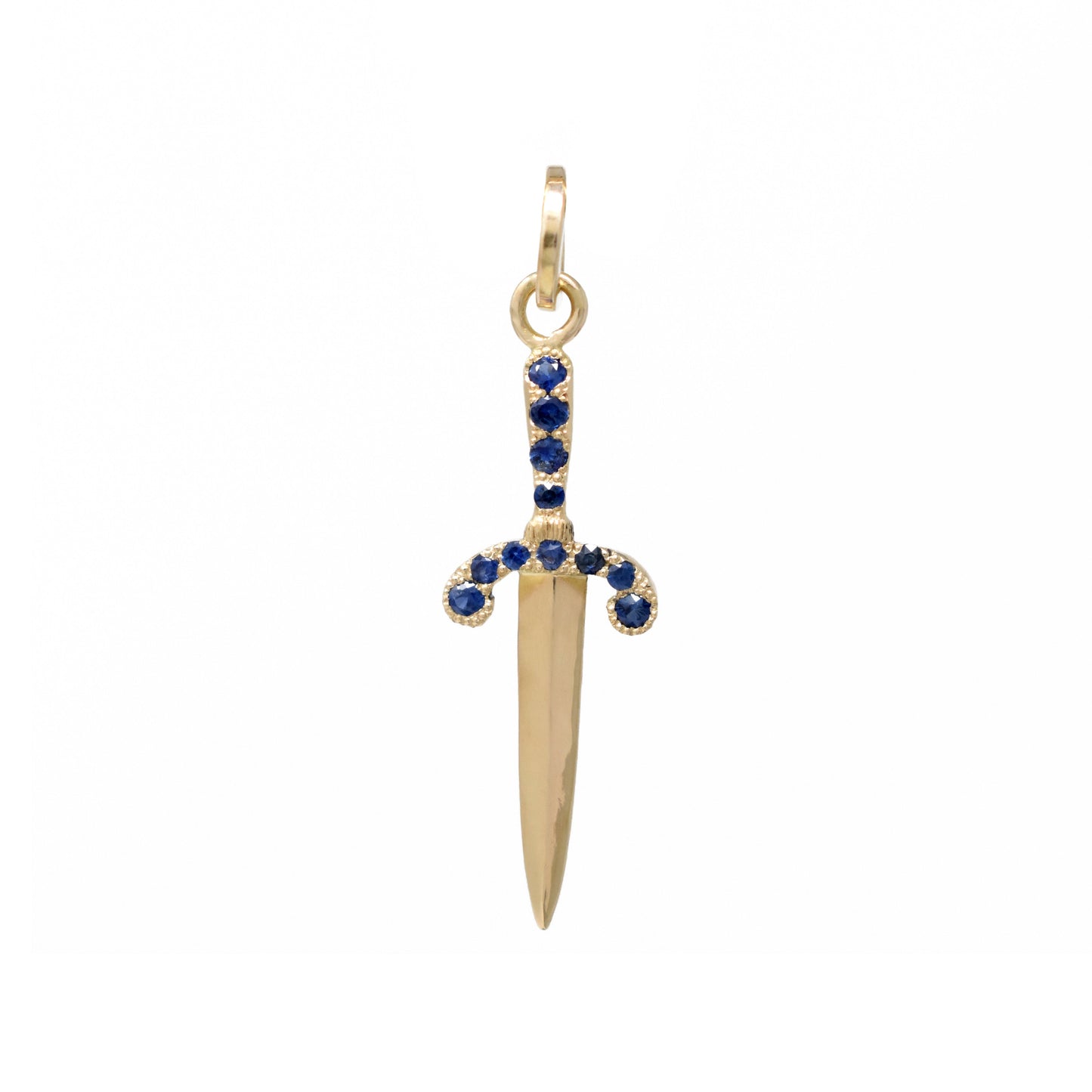 Pavé Parrying Dagger Pendant