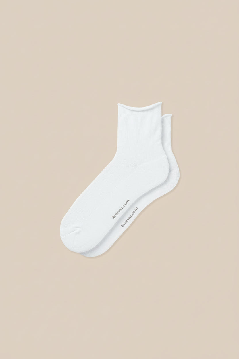 6-Pack Women's Roll Top Socks