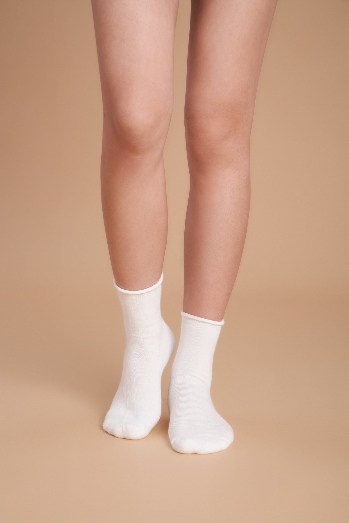 6-Pack Women's Roll Top Socks