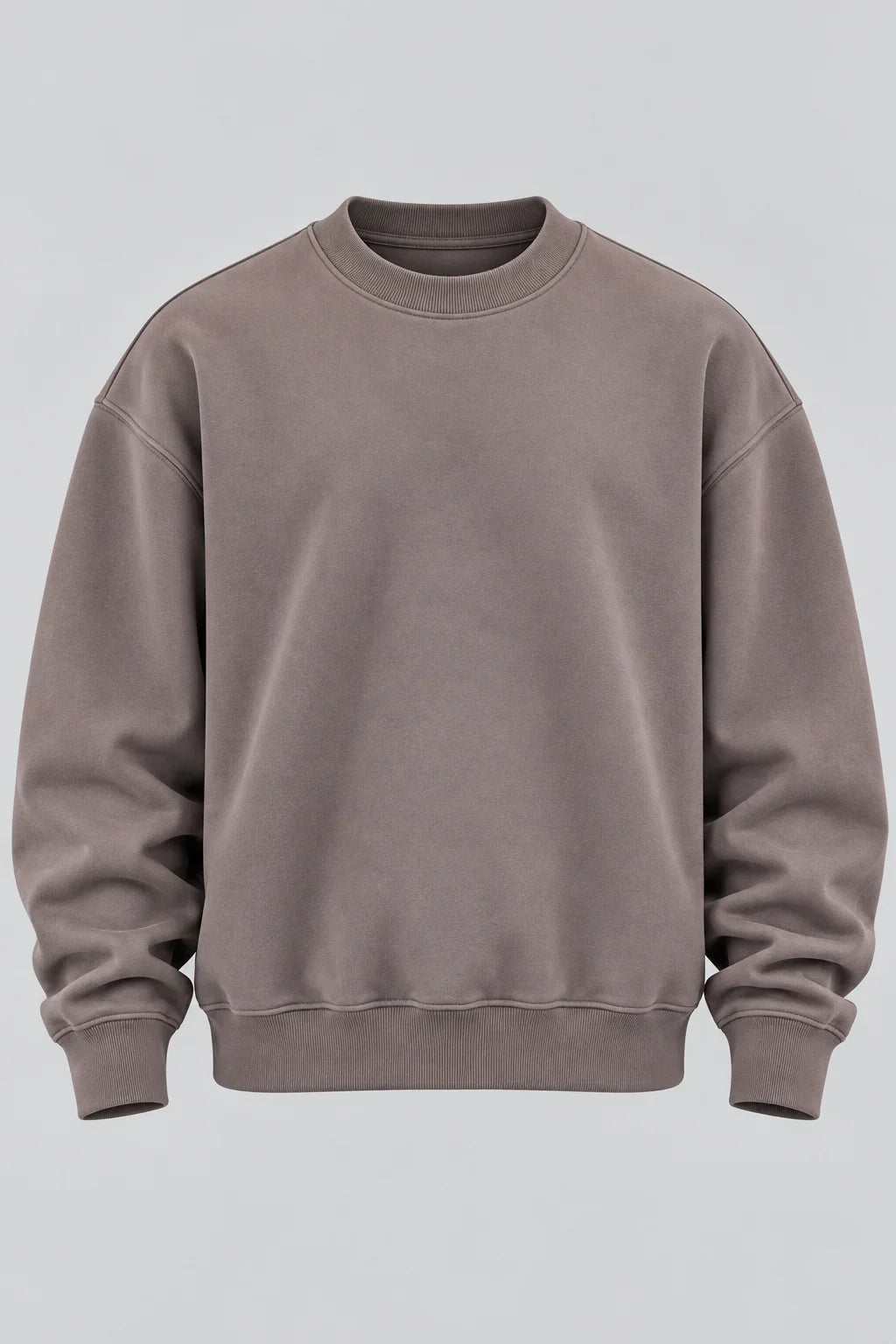 Oversized Sweatshirt Warm Grey