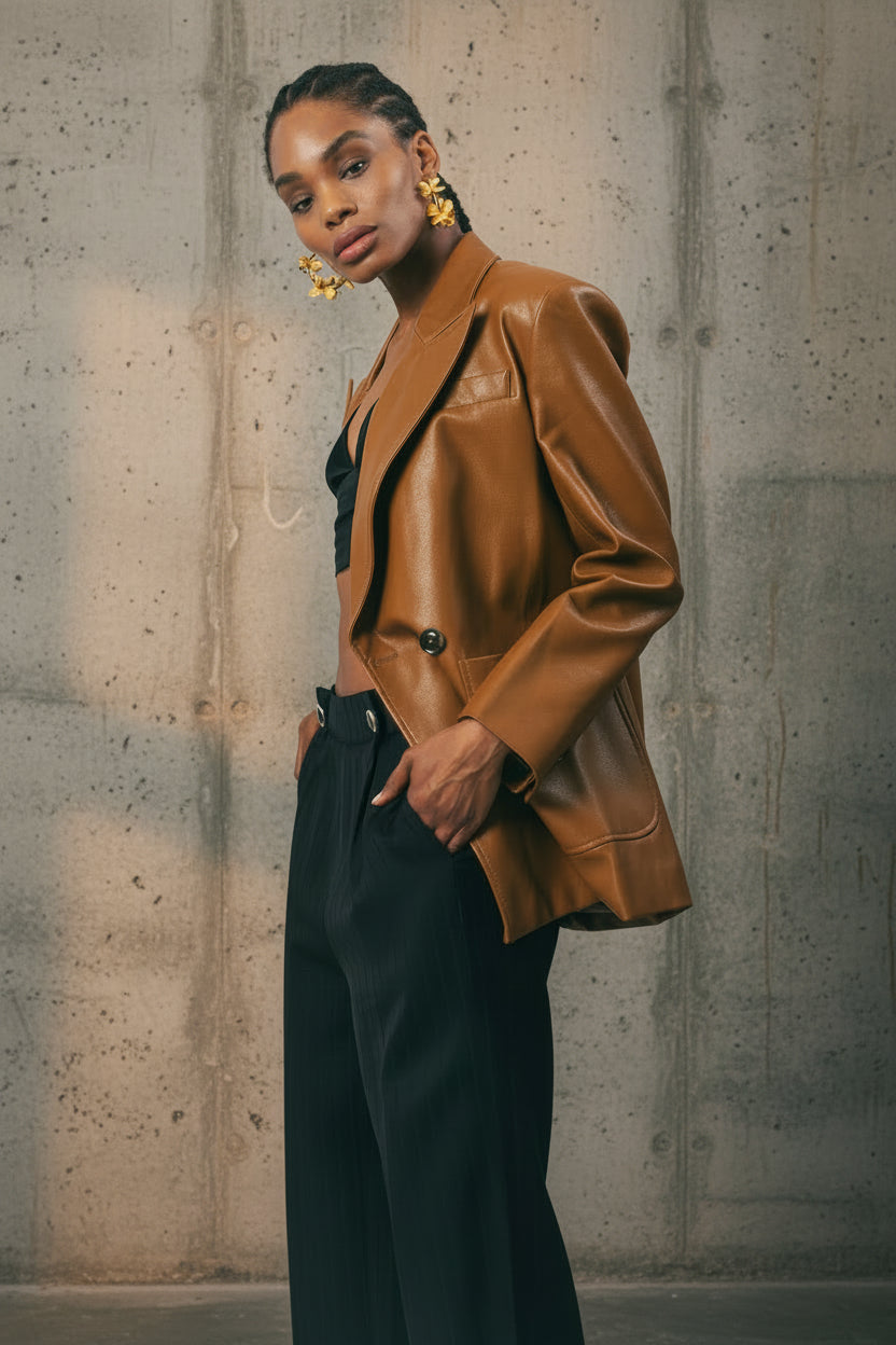 Cocoa Couture Blazer – Couture Blazer, Stylish Jacket