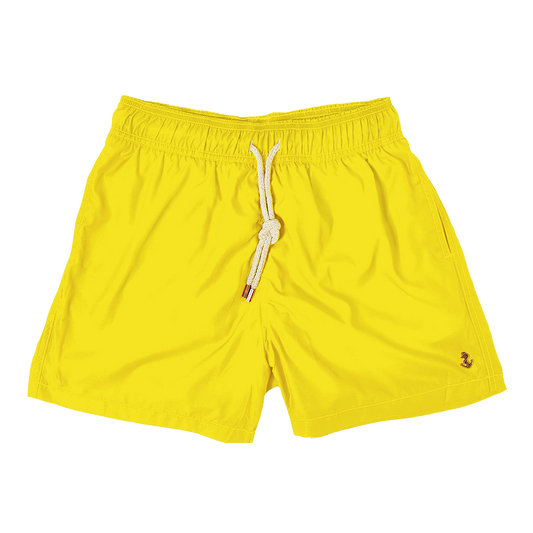 90's Yellow Swim Short